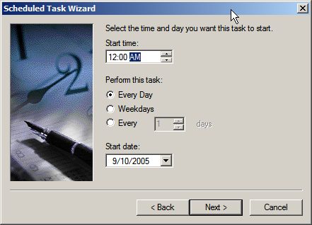 ���ϻ���ˤ�"0:00"�����򤷡��������μ¹Ԥ�"����"����������"����"����ꤷ���إܥ���򥯥�å����ޤ���